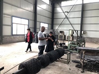 Haute vitesse arbre fil panier arbre racine boule maille machine arbre racine boule maille panier machine