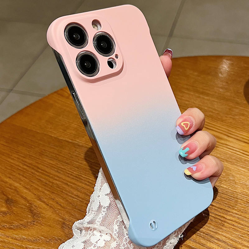 [Gradient Borderless] Pink and Blue