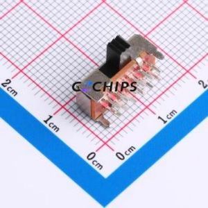 TP60321125 Slide Switch Through hole Component (THT) Switch Rectangle Pin Header PC Pin 15mm 6.3mm - Product Image 1