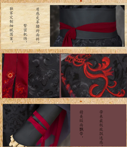Ecowalson Anime Mo <span class=keywords><strong>Dao</strong></span> <span class=keywords><strong>Zu</strong></span> <span class=keywords><strong>Shi</strong></span> l'Indompté Wei Wuxian Cosplay Mo Xuanyu Costumes Costume ancien Robes de mariée - Product Image 2