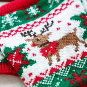 PETCIRCLE Pet Clothing, Dog and Cat Apparel, Warm Rudolph and Reindeer Sweaters - Product Image 3