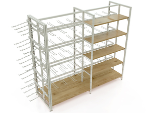 Estantería Versátil de Hierro y Madera Highbright para Exhibición en Librerías y Bibliotecas - Product Image 2