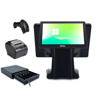 Vente en gros machine pos 15.6 pouces écran tactile tout en un systèmes pos