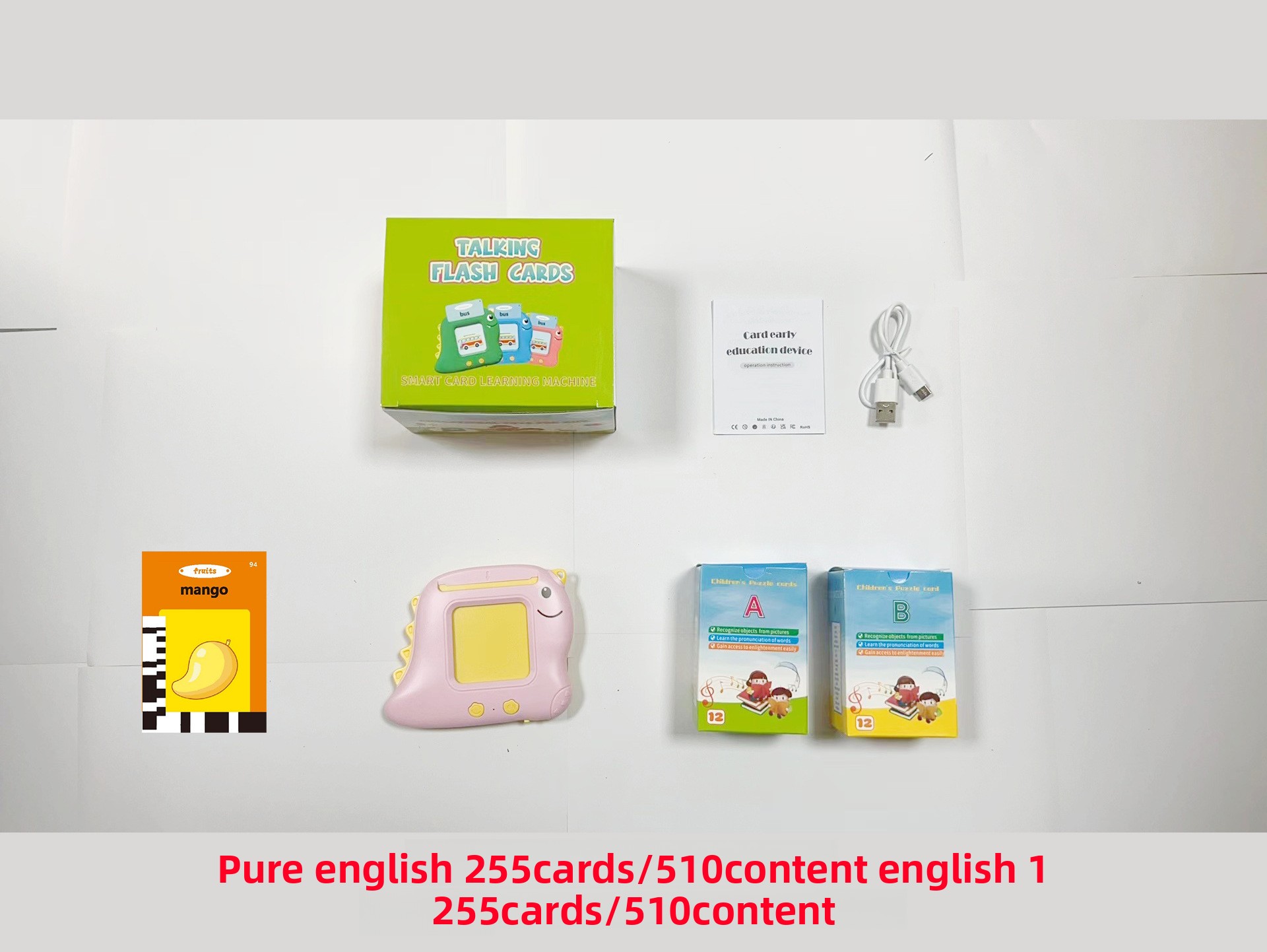 Little Dinosaur Card Machine [Pink+Yellow] [Englis