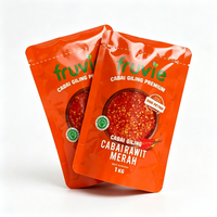 Sachet Doypack Imprimé par Gravure, Résistant à l'Humidité, Résistant aux Hautes Températures, en Plastique Stratifié pour Emballage Alimentaire (Sauce Pimentée)