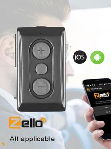 หูฟังบลูทูธ Z118 POC PTT สำหรับระบบ Android และ Apple รองรับซอฟต์แวร์ RealPTT และ Zello พร้อมใช้งานทั่วโลก รุ่น L764 - Product Image 3