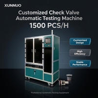 Equipo de Prueba de Válvulas de Retención Automáticas para Motores y Motores Controlados por PLC XUNNUO con 1 Año de Garantía
