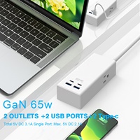 Adaptateur de chargeur rapide PD QC avec puissance de sortie USB a et C 20W pour la charge du téléphone prises UK/EU/US/AU Port 125W