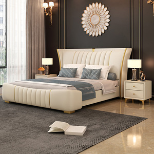 <span class=keywords><strong>Letto</strong></span> Super King Size con Testiera Funzionale per <span class=keywords><strong>Hotel</strong></span>, Personalizzabile, Arredamento di Lusso - Product Image 2