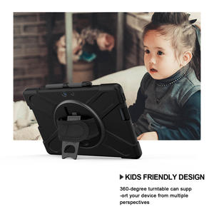 Keysion — étui à armure robuste pour Microsoft <span class=keywords><strong>Surface</strong></span> <span class=keywords><strong>Pro</strong></span> <span class=keywords><strong>X</strong></span> 13 pouces, avec sangle à main et sangle d'épaule, <span class=keywords><strong>housse</strong></span> de tablette, résistante aux chocs - Product Image 6