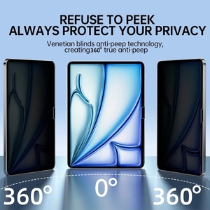 Protector de Pantalla de Vidrio Templado HD Transparente para <span class=keywords><strong>iPad</strong></span> A16 2025 11.ª Generación, para <span class=keywords><strong>iPad</strong></span> <span class=keywords><strong>Air</strong></span> 11 M3 M2 Pro 11, Sin Burbujas, Dureza 9H - Product Image 5