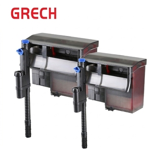 Filtre d'aquarium suspendu JSD <span class=keywords><strong>Grech</strong></span> avec stérilisateur UV, filtration en 3 étapes, écrépineur d'huile, impeller silencieux en acier inoxydable pour aquarium - Product Image 4