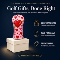 Housse de tête de driver de golf de luxe, élégante, pour présentation de clubs, récompense exécutive, prestige haut de gamme, affichage professionnel, sélection