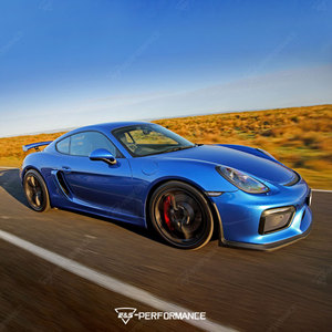 Kit Carrozzeria Completo per <span class=keywords><strong>Porsche</strong></span> <span class=keywords><strong>718</strong></span>, Aggiornamento Look GT4, Paraurti Anteriore, Diffusore Posteriore, Spoiler, Scarico - Product Image 6