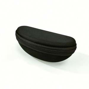 Étui à lunettes de soleil personnalisé en EVA noir rigide, petit, étanche, écologique, pour voyage - Product Image 6