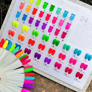 Salon utiliser couleur bonbon rose/<span class=keywords><strong>bleu</strong></span>/nu/rouge gel vernis ensemble gel de couleur uv - Product Image 1