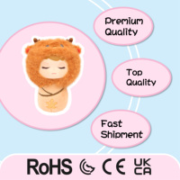 Jouet en peluche doux et sûr certifié EN71 ASTM, design personnalisé, jouet en peluche rembourré, jouet en peluche promotionnel pour les fêtes pour garçons et filles