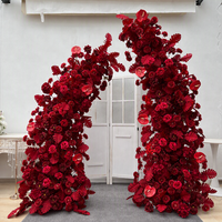 Arche de porte artificielle, accessoire décoratif pour mariage, cérémonie d'ouverture, fête en plein air et célébration de festival