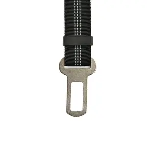 Réglable Réfléchissant Nylon <span class=keywords><strong>Chien</strong></span> Ceinture De Sécurité De <span class=keywords><strong>Voiture</strong></span> Durable Élastique Chiot Voyage Corde De Sécurité pour Petits Grands Bouledogues Français Animaux - Product Image 5