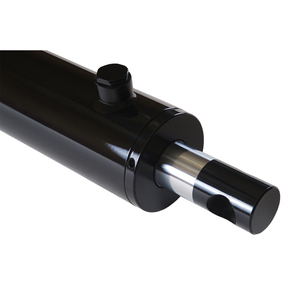 Vérin hydraulique noir robuste, actionneur linéaire industriel pour machines - Product Image 2
