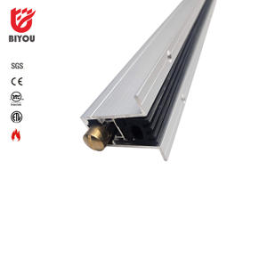Gummi dichtung Tür dichtung Automatischer Dichtung streifen Oberflächen montierte automatische Tür boden dichtung für Hoch leistungs türen - Product Image 4