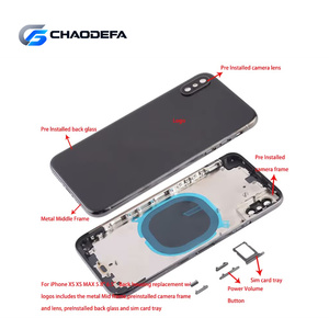 เคสหลัง iPhone XS กรอบกลาง ฝาหลัง อุปกรณ์ซ่อมโทรศัพท์มือถือ รับประกัน 1 ปี - Product Image 6