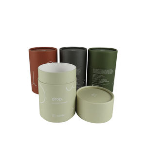 Customizable Kraft Paper <b>Round</b> <b>Boxes</b> with Stamping-Biodegradable & Recyclable Eye-Catching Packaging for Brand Building - Product Image 6