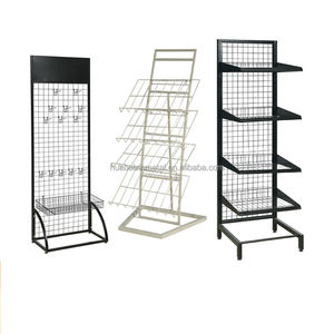 Estantes de exhibición de hierro forjado directos de fábrica Estantes de bebidas de metal convenientes para supermercados Tiendas de conveniencia Comisarios - Product Image 1