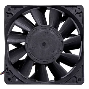 120mm 12038 cooling fan dc 12v 24v 48v axial cooling fan