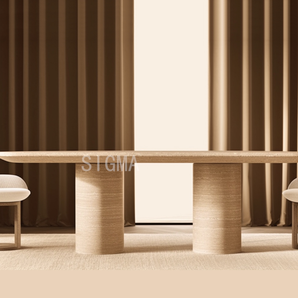Guaranteed Quality Modern Home Furniture Multi Size Rectangular Dining Table Set