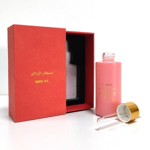 Wholesale 60ml Skincare Glass Dropper Bottle with Pipette Empty Round Design Eye <b>Drop</b> Use Includes <b>Box</b> - Product Image 4