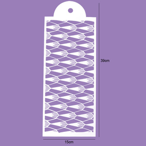 Espray de aerógrafo de plástico para decoración de pasteles, <span class=keywords><strong>plantillas</strong></span>, moldes, molde de decoración para hornear - Product Image 4