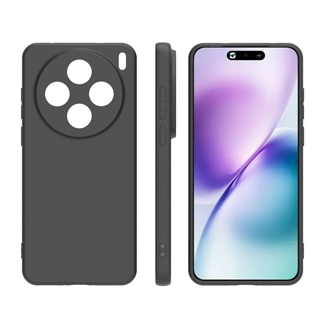 Luxury Silicone Matte TPU Soft Phone Case for Vivo X200S 5G X100 Ultra X80 Lite X90 Pro Y29 Y39 Y04 Shockproof Phone Cover Cases