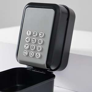 Boîte de sécurité électronique murale avec contrôle par application TTLock, coffre-fort de rangement dissimulé, serrure de sécurité, coffre-fort à code numérique, boîte à clés intelligente - Product Image 3