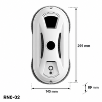 Robot de nettoyage de vitres commercial Full Surround Pressure Uniform Wiping Factory Direct Supply Support Sample Test
