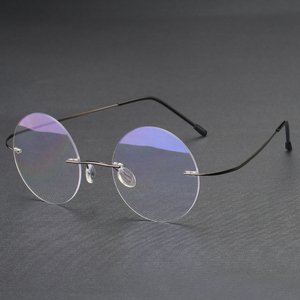 Retro clásico Vintage para hombre damas unisex <span class=keywords><strong>presbicia</strong></span> anti luz azul <span class=keywords><strong>gafas</strong></span> de lectura sin montura - Product Image 4