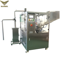 Machine de scellage par Tube en plastique pour vernis à ongles, ultrasonique, Table rotative, haute vitesse, impression de la Date, v