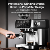 Máquina de Espresso Profesional Portátil de 20 Bares para el Hogar con Molinillo de Granos de Café, Función de Cappuccino, Uso en Hoteles, Personalizable de Fábrica
