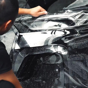 SolarDe OEM/ODM نوعية جيدة PPF لامع مضاد للخدش شفاف حراري ذاتي الشفاء حماية الطلاء PPF فيلم سيارة - Product Image 2