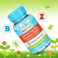 Complément Alimentaire Multivitaminé Naturel à Base de Plantes Calcium Fer Zinc en Comprimés pour Enfants et Adultes – Améliore la Densité Osseuse et Renforce le Système Immunitaire
