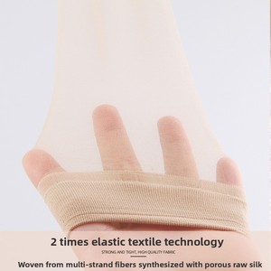 Chaussettes courtes en acier à semelles en coton d'été ultra-minces pour femmes - Product Image 3