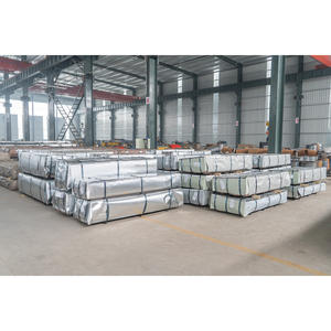 แผ่นเหล็กลูกฟูกแผงหลังคาสีโลหะสังกะสีชุบสังกะสี4x8รีดร้อนไม่หก - Product Image 3