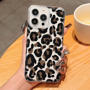 Adorabile custodia per telefono cellulare in TPU con stampa leopardata <span class=keywords><strong>marrone</strong></span> antiurto per <span class=keywords><strong>Iphone</strong></span> 8 X Xr Xs <span class=keywords><strong>11</strong></span> 12 13 14 15 16 17 Pro Max - Product Image 2