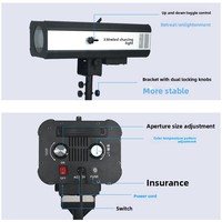 Projecteur de scène LED 330W/440W haute puissance pour mariage et spectacle, entrée 220-240V, emballage en flight case