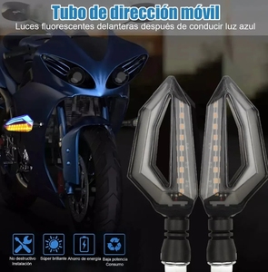 Accesorios para Motocicleta BAOBAO, Intermitentes Fluidos, Luces LED para <span class=keywords><strong>Moto</strong></span>, Mini Luces Intermitentes, Luces LED para <span class=keywords><strong>Moto</strong></span> - Product Image 5