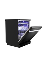 Freestanding Intelligent Stainless Steel Dishwasher Hotel Use 15 Place Settings App-Controlled Energy Efficient 14-15 Water Tank