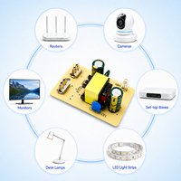 Cartes d'alimentation personnalisées de qualité 24V 0.5A 12W avec régulation OCP OTP, performance stable, pour remplacement et réparation