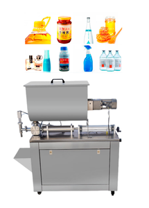 Automatic 80L Vertical Pneumatic Paste Liquid Filler 10-5000m Hopper Low Cost Juice Water Filling Machine Paste Filling Machine - Product Image 3