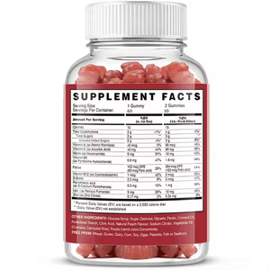 OEM Private Label Iron <strong>Gummies</strong> with <strong>Multivitamin</strong> Folate Zinc for <strong>Adults</strong> Kids Blood Builder Energy Support Not for Pregnant Women - Product Image 6