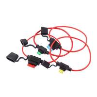 Porte-fusible à lame en ligne ATC ATO avec câble, étanche, pour voiture, mini-prise de fusible standard 5A-30A, directement de l'usine